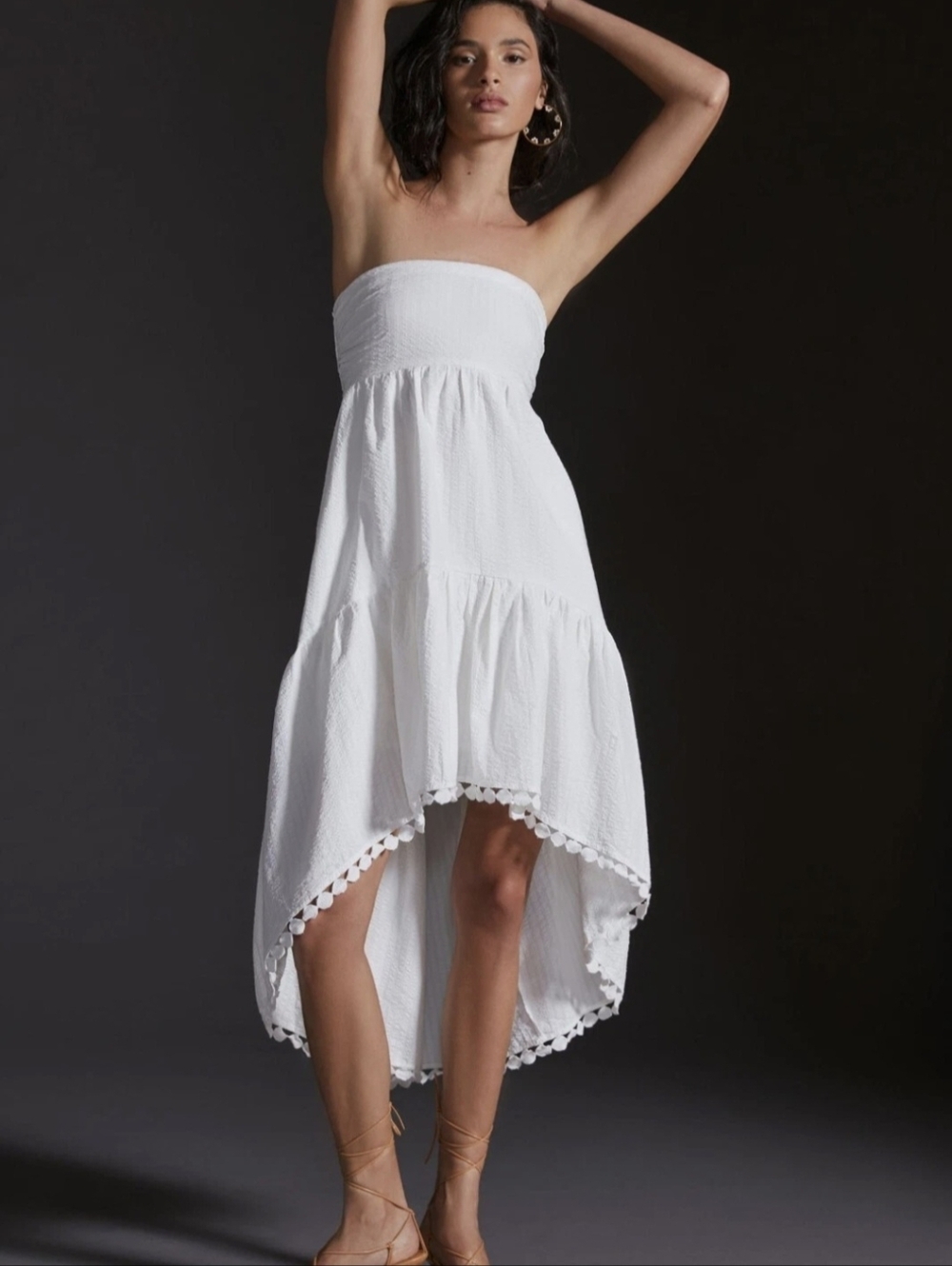Maeve High Low Dress - Removable Straps - Picture 2 of 16